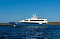 The stylish Calipso Galapagos yacht