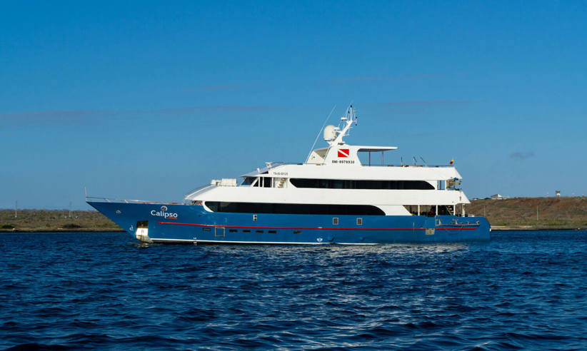 The stylish Calipso Galapagos yacht