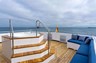 The jacuzzi on the sun deck