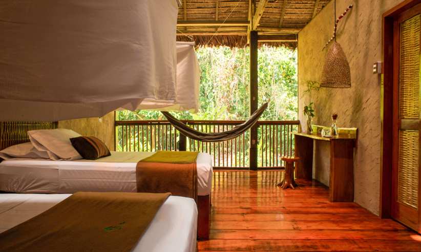 Your room in the rainforest 