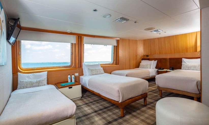 A junior suite plus cabin