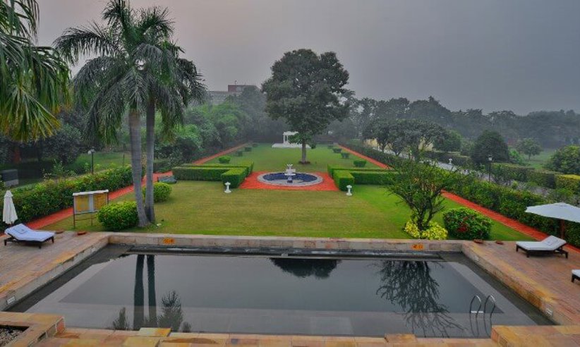 Pool And Gardens