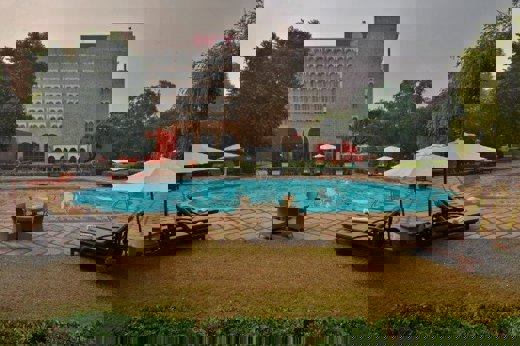 Pool And Hotel