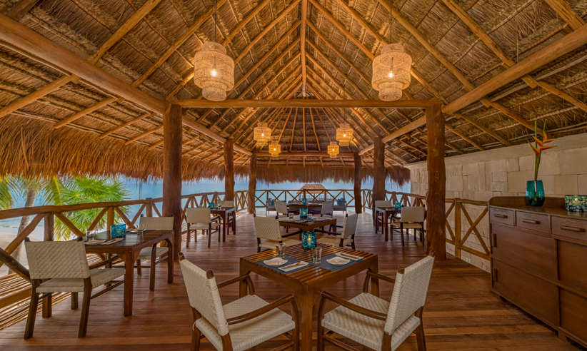 Upstairs at the coral grill