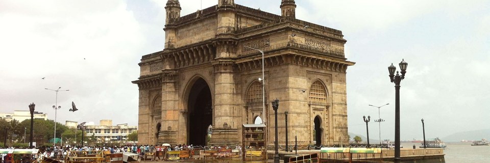 Porte de l'Inde à Bombay