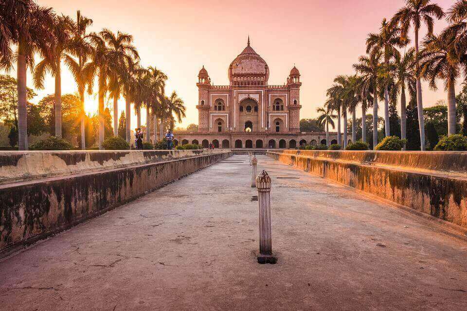 India Palace Sunset