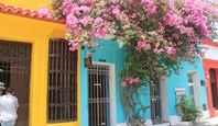 Maison colorée Carthagène des Indes