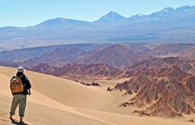 Paysage du désert d’Atacama