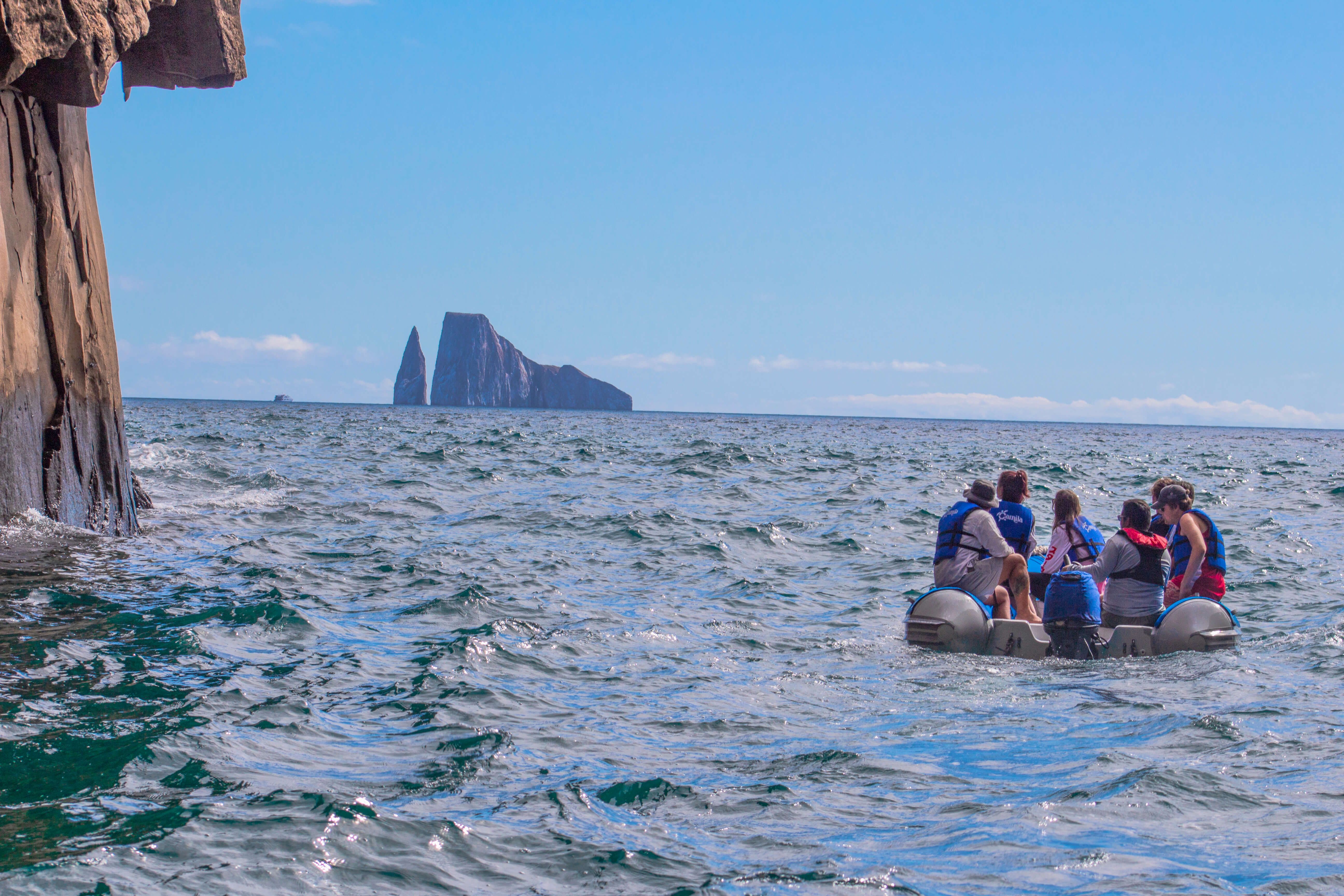 Exploring the coast on a Panga adventure 