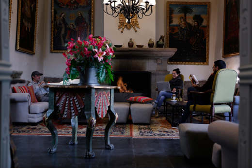 3000X2000 Casaandinapremiumcuscohoteleschimenealobbyhotelcentrico
