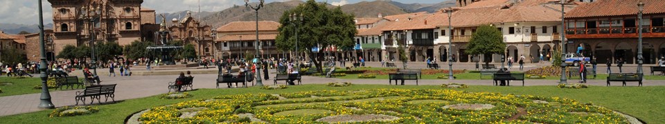 Cusco Main Square Garden & Church