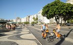 Copacabana cycling leisure
