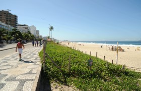 Ipanema beachfront walk