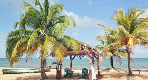 Plage idyllique de Hopkins