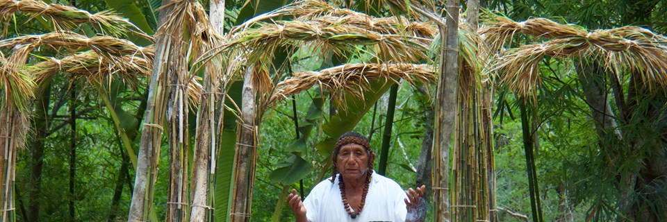 Rituel traditionnel Maya Mexique
