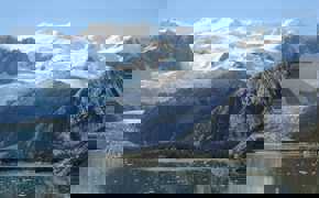 Myriad of islands, glaciers and fjords 