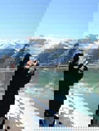 Tierra del Fuego landscapes only reacheable from the ship