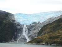 Unique glacier in Tierra del Fuego