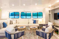 The lounge area where you will enjoy daily talks and presentations 