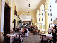 Havana cafe. restaurant life with Cuban music