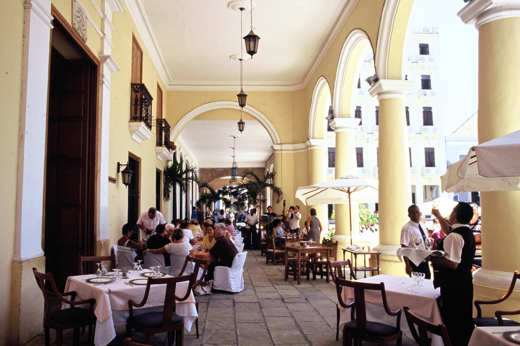 Havana cafe. restaurant life with Cuban music