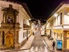 Frank Ecuador Quito Quito Street At Night