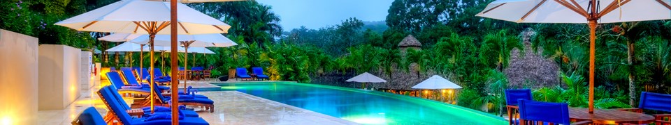 Belize Chaa Creek Jungle Lodge Infinity Swimming Pool
