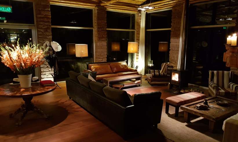 Relax in the lounge in the evenings