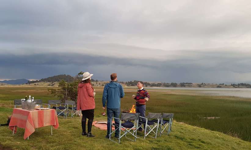 Enjoy an al fresco BBQ 