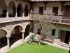 Colonial interior courtyard architecture