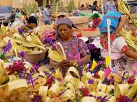 Riot of colours - Weavings and Flowers