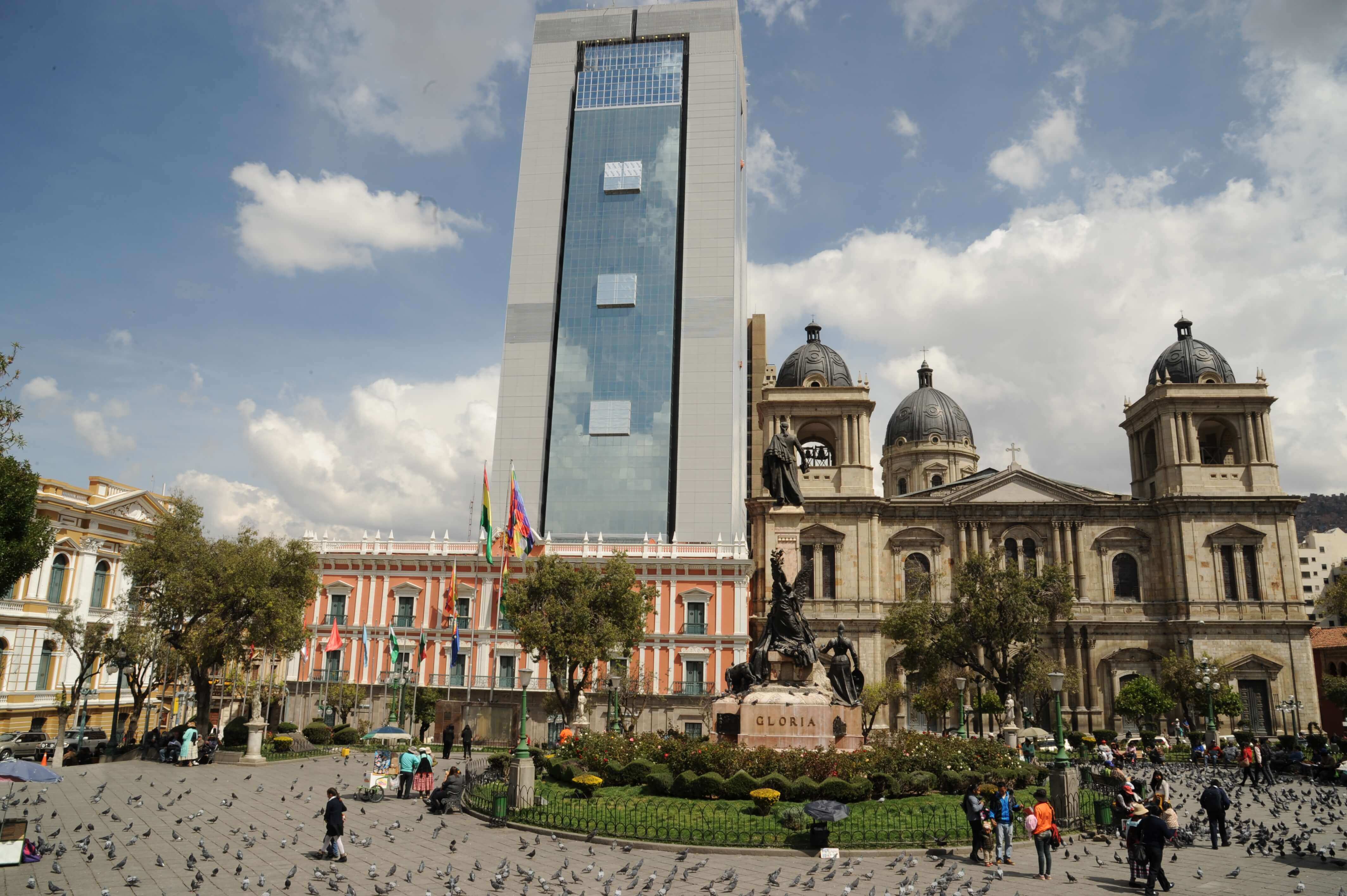 Main square La Paz