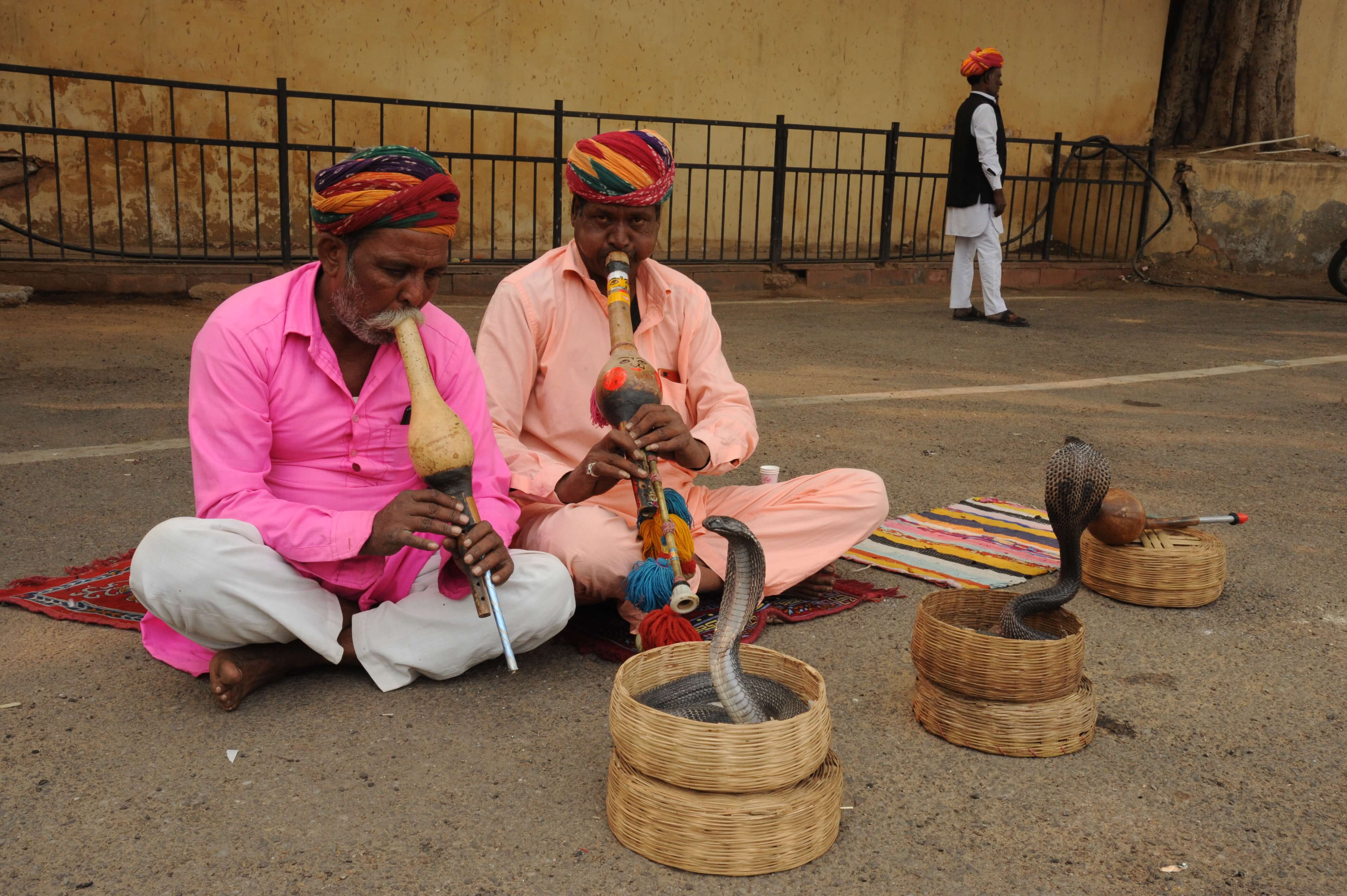 Snake charmers