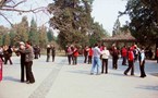 Dancing in the park in Beijing