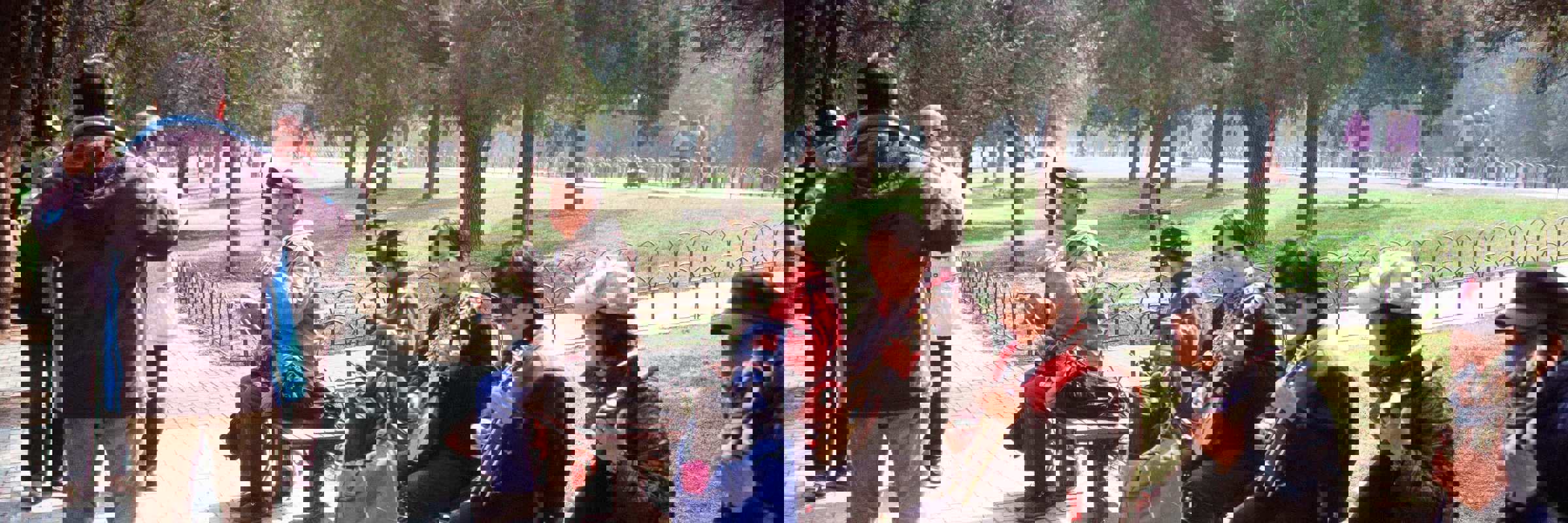 Hobbies - Music group in the park