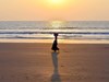 Coucher de soleil sur Goa 