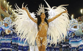 Carnaval Fabia Borges Drum Queen Rocinha 2009 Carnival Parade Agencia FOTO BR Copy