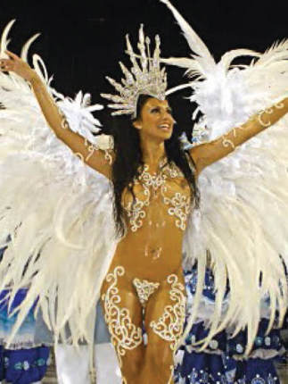 Carnaval Fabia Borges Drum Queen Rocinha 2009 Carnival Parade Agencia FOTO BR Copy
