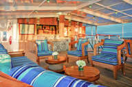 Relax in the comfortable Al Fresco lounge