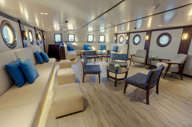 Every evening, enjoy presentations from naturalist guides in the interior lounge