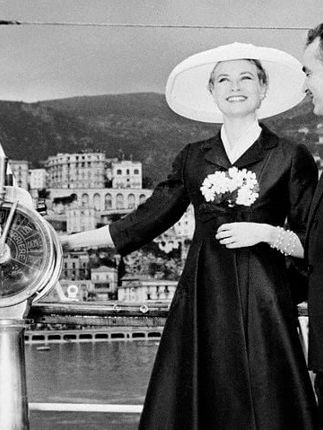 Grace Kelly and Prince Rainier In Monaco