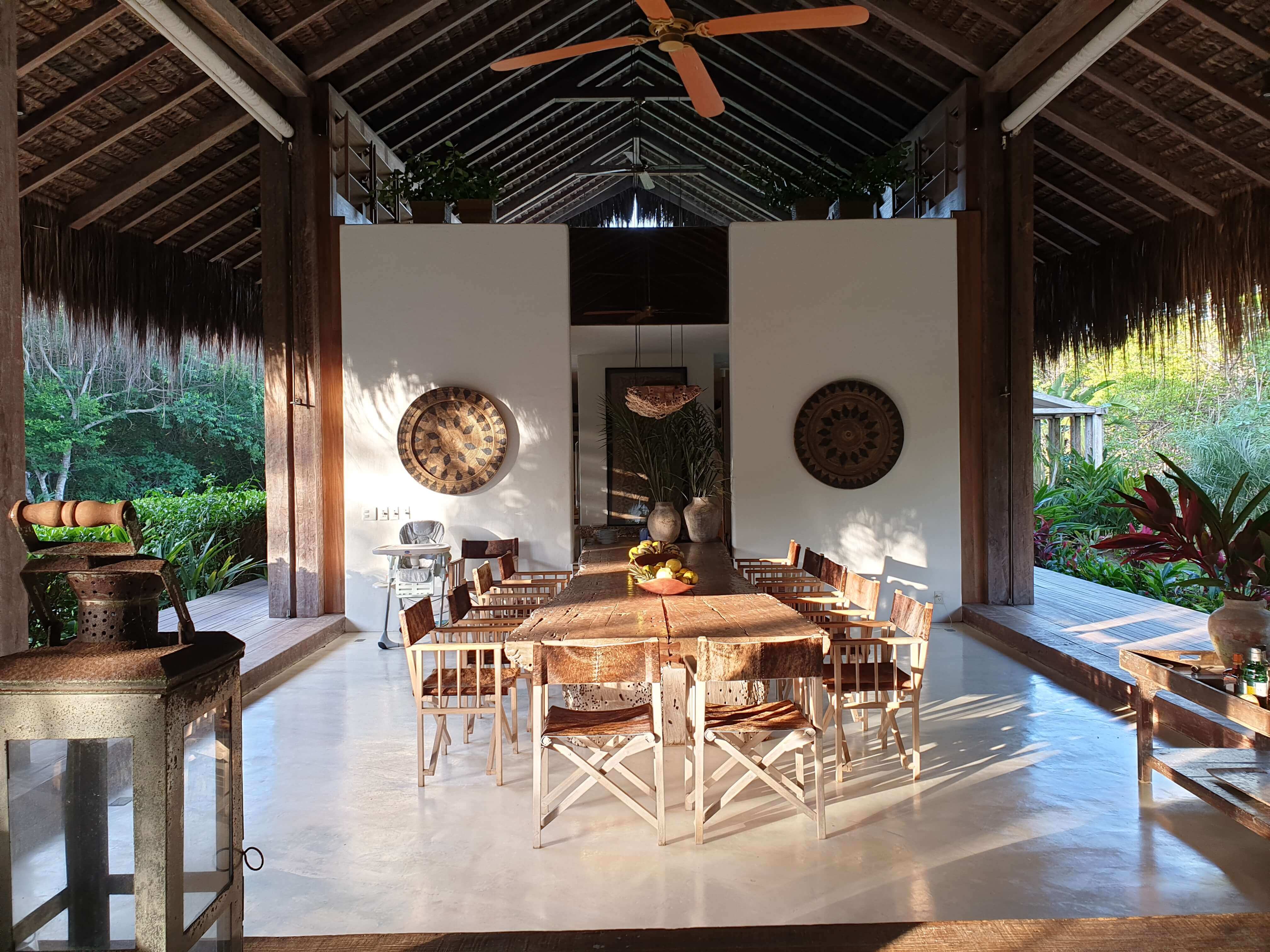 Tropical interior design