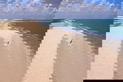 Huge sand dunes