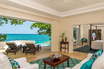 Jamaica Inn Beach Cottage Living Room