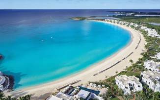View of beautiful Maundays Bay