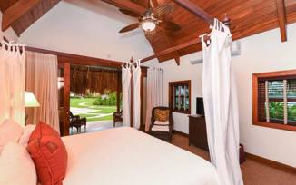 Bedroom in a 2-bed villa
