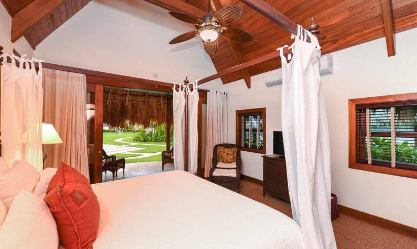 Bedroom in a 2-bed villa