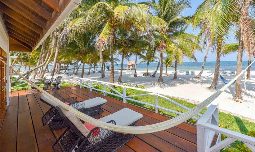 The Rainforest Suite patio 