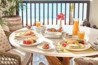 Enjoy room service on your private terrace