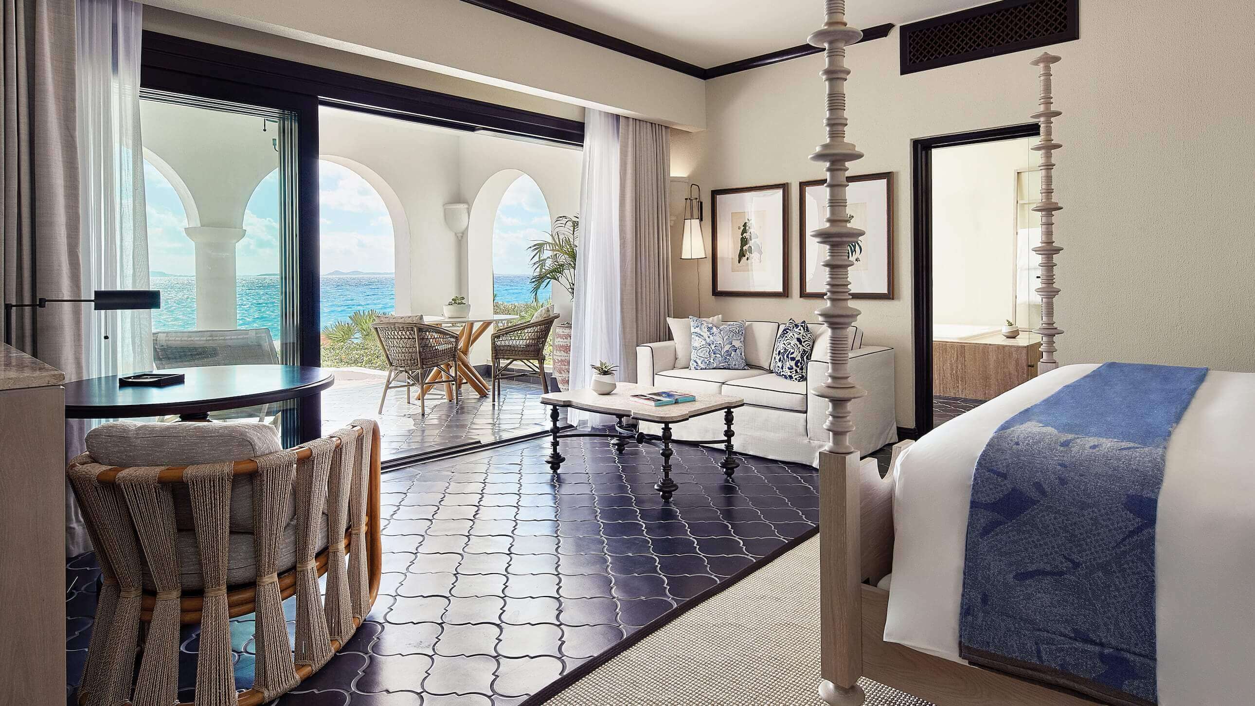 Stunning premium beachfront room 